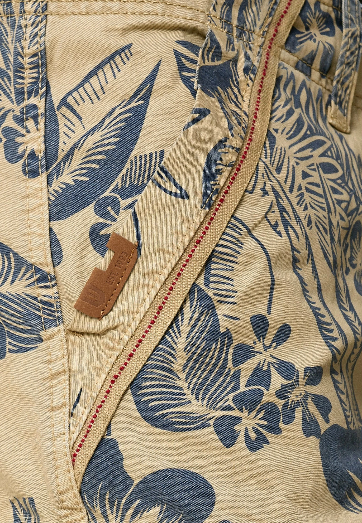 Indicode Jeans ALBERT - Szorty Beige | Wygodne i Stylowe Szorty Męskie 7 Indicode Jeans ALBERT - Szorty Beige | Wygodne i Stylowe Szorty Męskie - obrazek 7