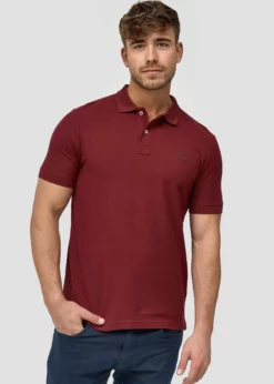 Indicode Jeans WADIM - Koszulka Polo - Bordeaux | Odzież Męska