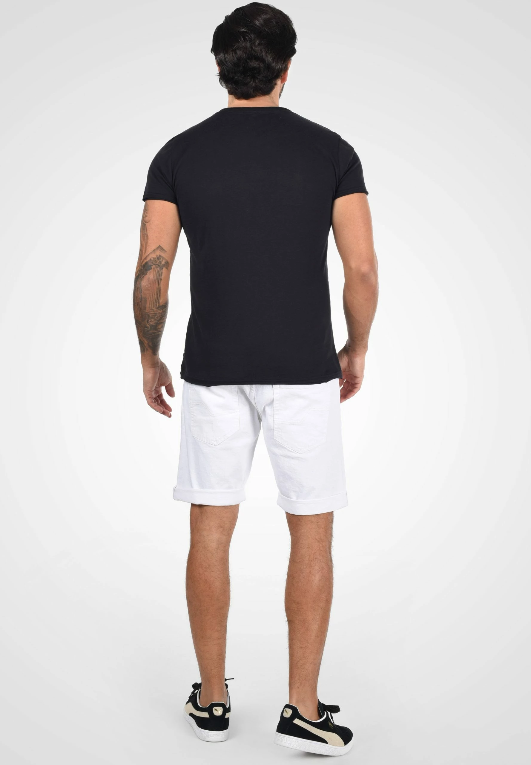 Indicode Jeans IDQUENTIN - Szorty Jeansowe Off-white | Wyjątkowe i Wygodne 3 Indicode Jeans IDQUENTIN - Szorty Jeansowe Off-white | Wyjątkowe i Wygodne - obrazek 3