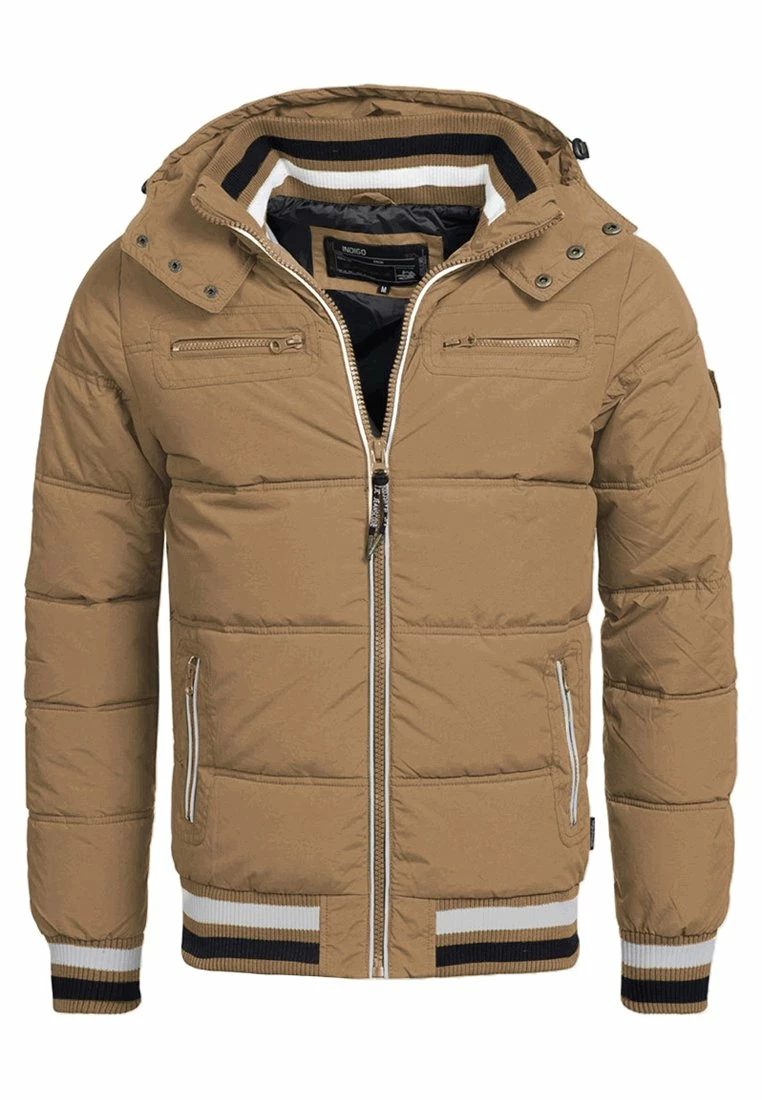 Indicode Jeans MARLON - Kurtka Zimowa Brązowa - Elegancka i Ciepła 7 Indicode Jeans MARLON - Kurtka Zimowa Brązowa - Elegancka i Ciepła - obrazek 7