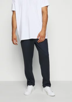 Indicode Jeans EBERLEIN WITH ROLL UP CHECK - Spodnie Materiałowe - Panamera Blue | Odzież/Spodnie