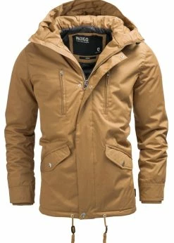 Indicode Jeans Kurtka Zimowa - Brązowa | Elegancka i Ciepła Kurtka Męska -Indicode Jeans Sklep 67485029ec8b4c01af8596c76f9c051c