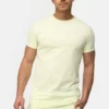 Indicode Jeans KLOGE - T-shirt Basic - Lime Cream | Luźny krój | Najwyższa jakość