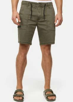 Indicode Jeans Szorty Jeansowe - Army | Odzież/Promocje