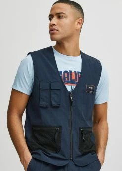 Indicode Jeans IDPIET - Kamizelka - Navy | Kurtki Męskie | Odzież