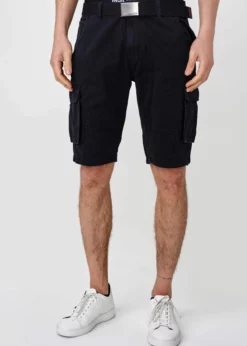 Indicode Jeans BLIXT - Szorty - Czarne | Wygodne i Stylowe Szorty Męskie