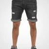 Indicode Jeans IDHALLOW - Szorty Jeansowe - Dark Grey | Odzież/Promocje