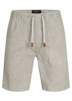 Indicode Jeans Szorty - Mottled Light Grey | Modne Szorty Męskie | Wysoka Jakość -Indicode Jeans Sklep 6ccd24bdd5834f27ba4190d827733071