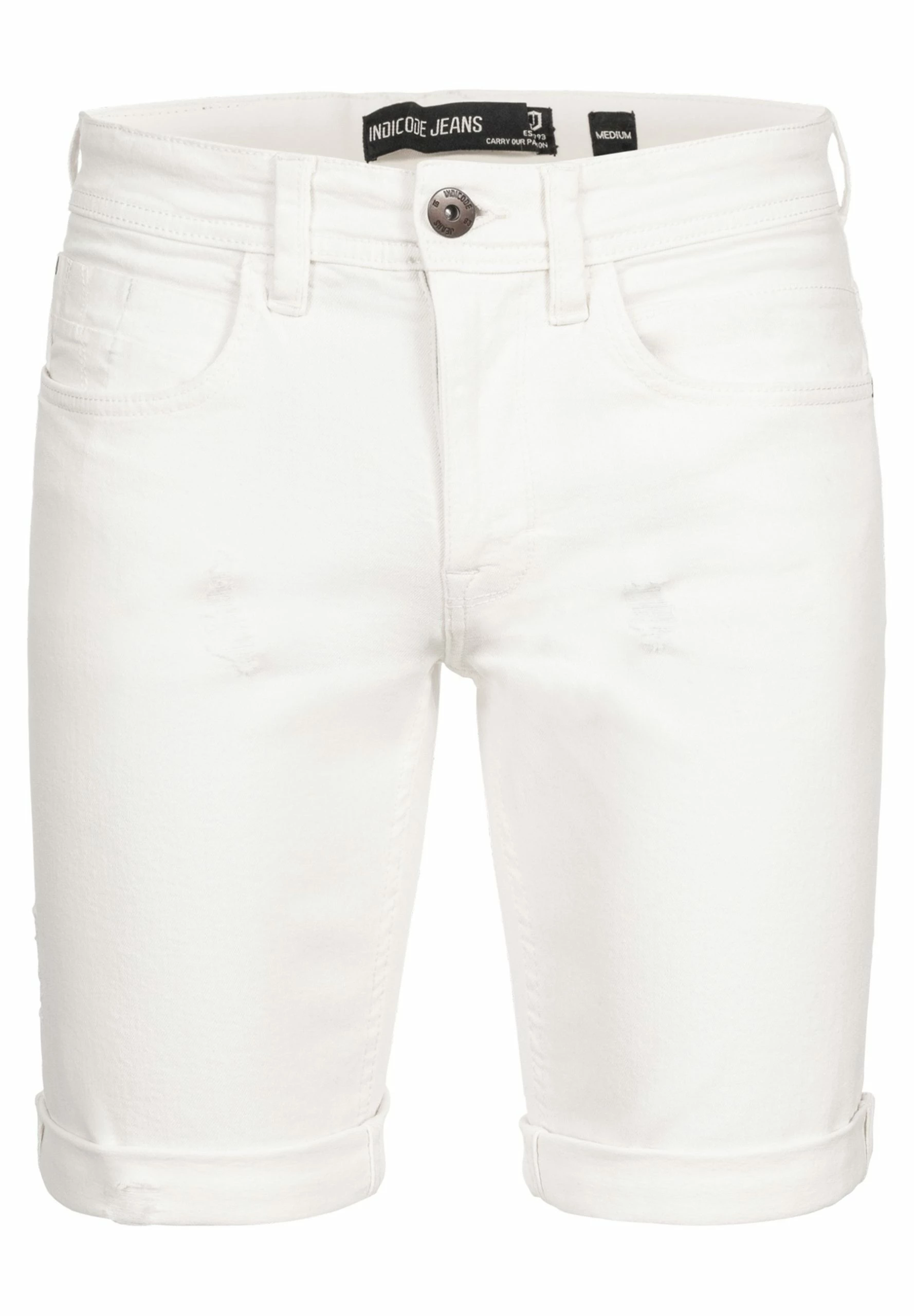 Indicode Jeans Szorty Jeansowe Marshmellow - Wyjątkowe krótkie spodnie damskie 6 Indicode Jeans Szorty Jeansowe Marshmellow - Wyjątkowe krótkie spodnie damskie - obrazek 6