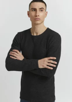 Indicode Jeans IDCORTO - Sweter - Czarny | Elegancki i Wygodny Sweter Męski