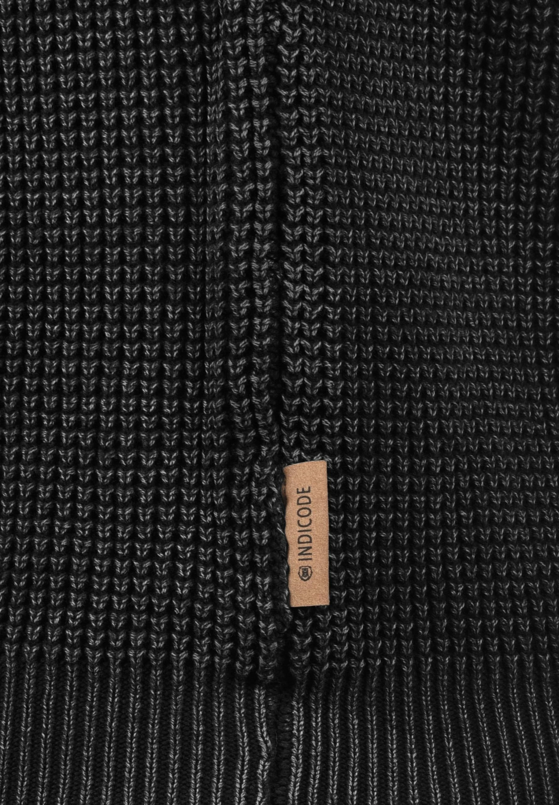 Indicode Jeans IDROCKFORD - Sweter - Czarny | Elegancki i Wygodny 6 Indicode Jeans IDROCKFORD - Sweter - Czarny | Elegancki i Wygodny - obrazek 6