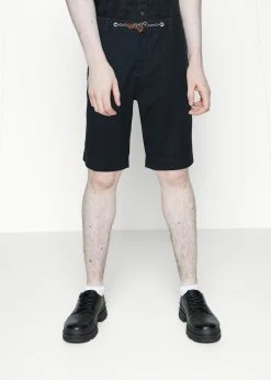 Indicode Jeans BOWMANVILLE - Szorty w Kolorze Navy | Promocja | Odzież