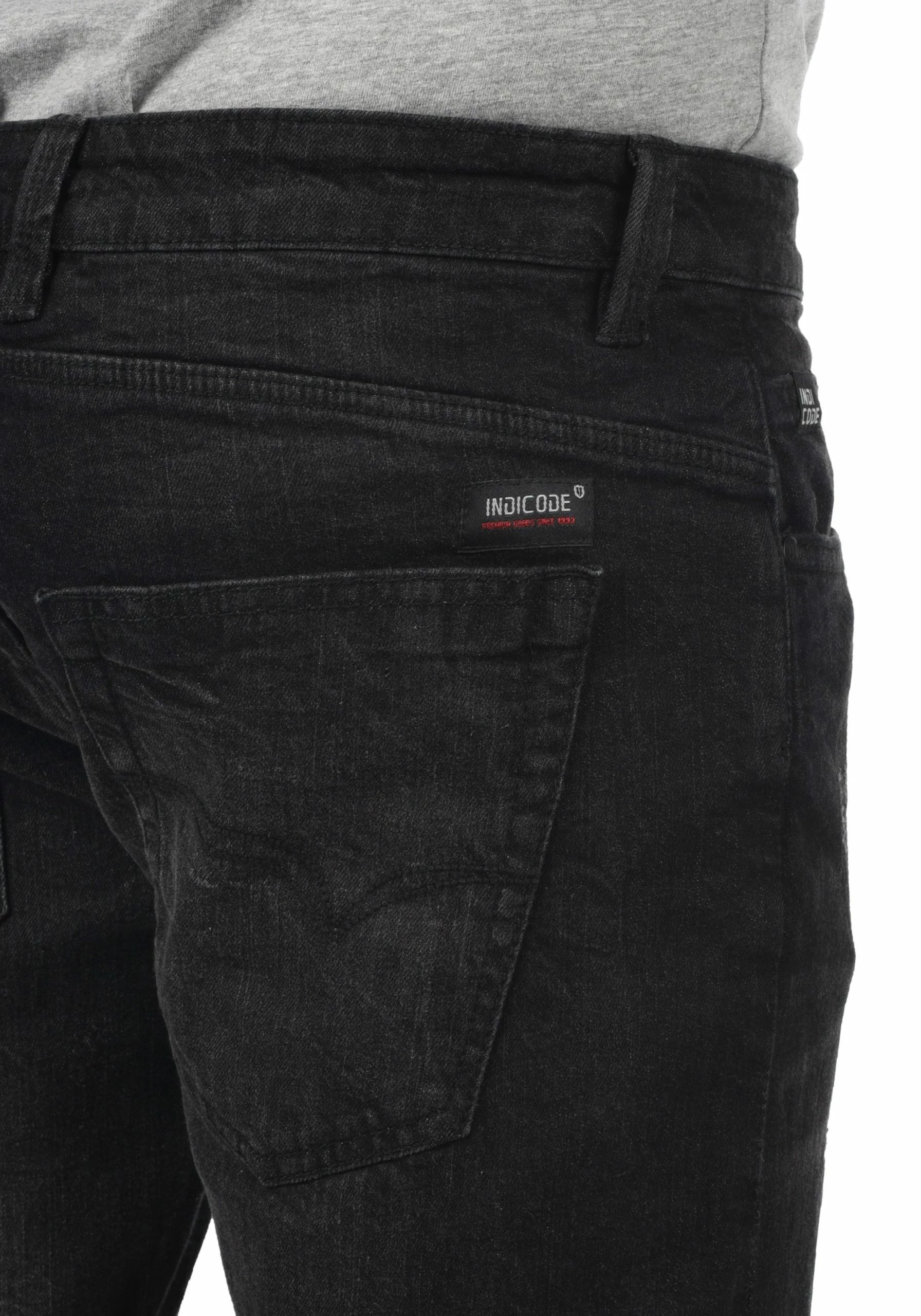 Indicode Jeans IDHALLOW - Szorty Jeansowe - Czarny | Modne i Wygodne Szorty Męskie 6 Indicode Jeans IDHALLOW - Szorty Jeansowe - Czarny | Modne i Wygodne Szorty Męskie - obrazek 6