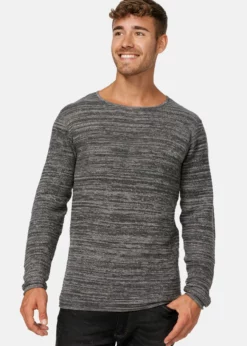 Sweter Indicode Jeans - Lt Grey Mix | Odzież/Swetry i kardigany