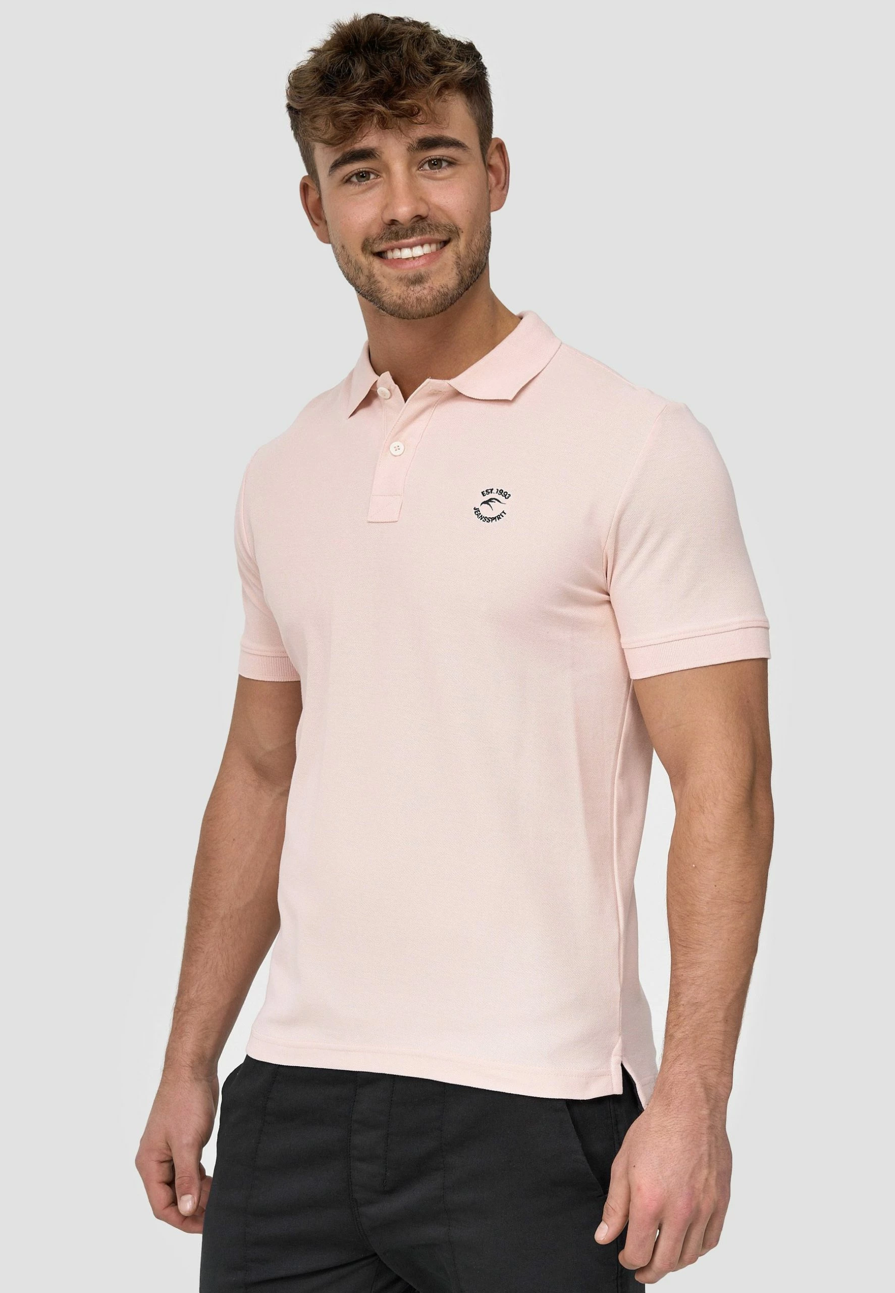 Indicode Jeans WADIM - Koszulka Polo - Chintz Rose | Odzież Męska 4 Indicode Jeans WADIM - Koszulka Polo - Chintz Rose | Odzież Męska - obrazek 4