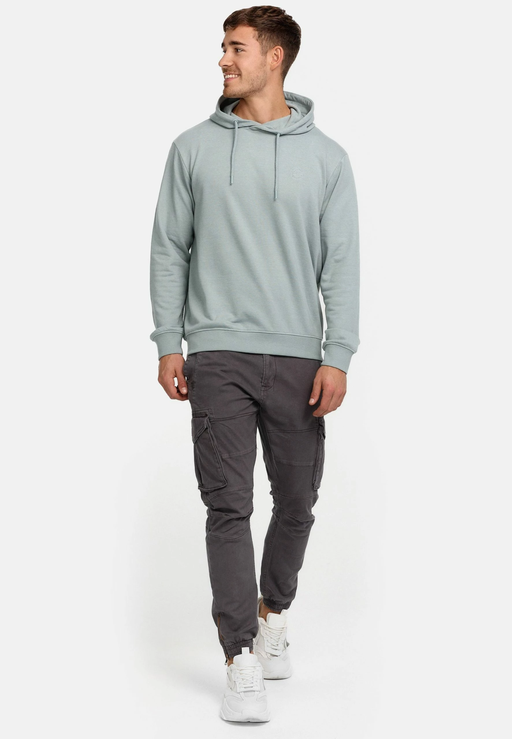 Indicode Jeans SIMPSON - Bluza Z Kapturem - Abyss | Bluzy Męskie 2 Indicode Jeans SIMPSON - Bluza Z Kapturem - Abyss | Bluzy Męskie - obrazek 2