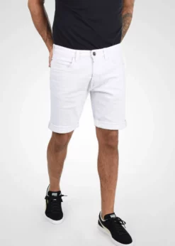 Indicode Jeans IDQUENTIN - Szorty Jeansowe Off-white | Wyjątkowe i Wygodne