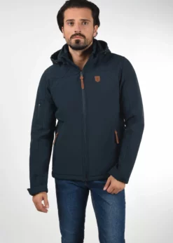 Indicode Jeans IDJONAS - Kurtka Outdoor w Kolorze Navy - Męska Kurtka Wiatrowka