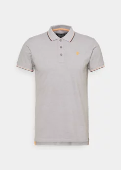 Indicode Jeans FUENGIROLA - Koszulka Polo Męska - Szary