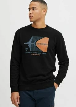 Indicode Jeans IDFORZ 55582MM - Bluza Męska - Czarna