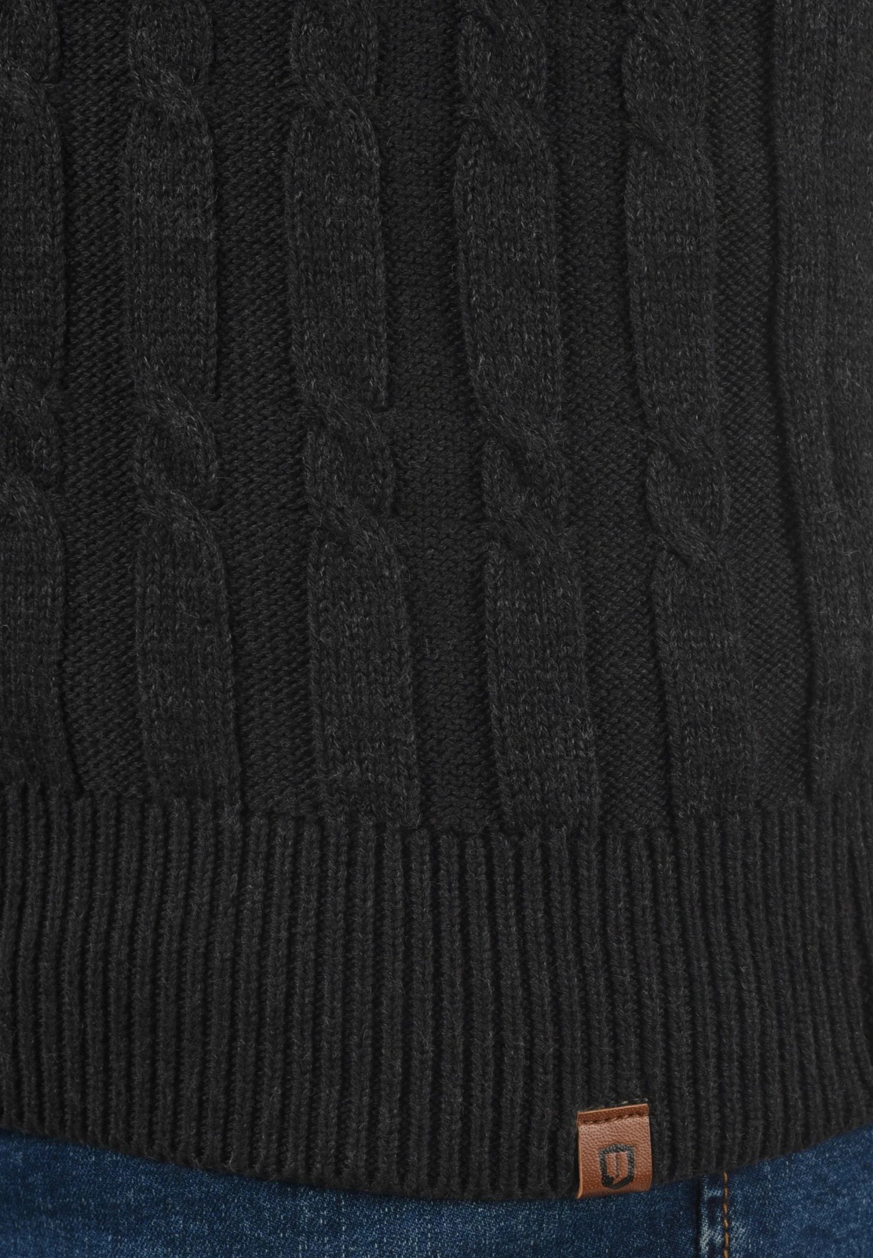 Sweter Indicode Jeans IDPAULO - Charcoal Mix | Odzież męska 6 Sweter Indicode Jeans IDPAULO - Charcoal Mix | Odzież męska - obrazek 6