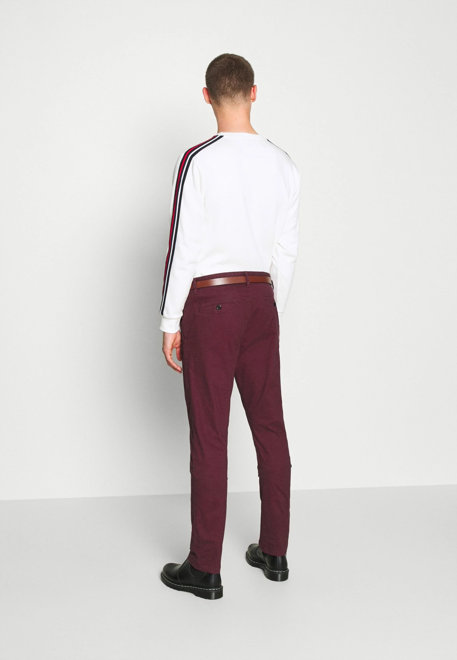 Indicode Jeans GOVER - Chinosy - Zinfandel - Męskie spodnie chino 3 Indicode Jeans GOVER - Chinosy - Zinfandel - Męskie spodnie chino - obrazek 3