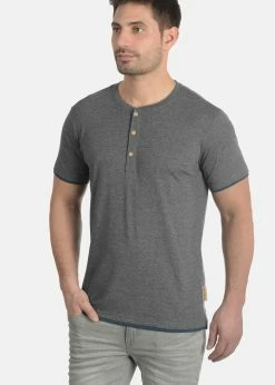 Indicode Jeans TONY Bluza - Grey Mix | Bluzy Odzież Męska