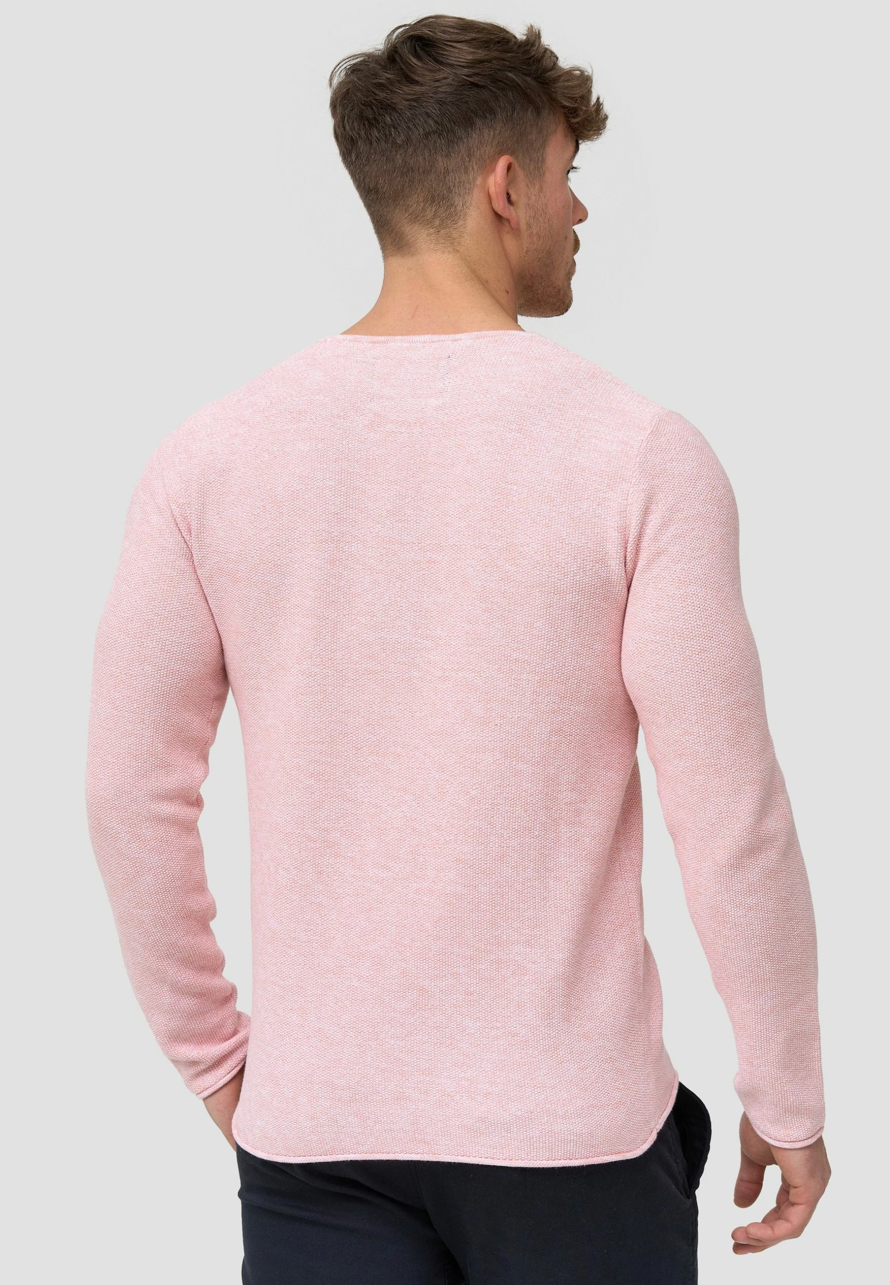 Indicode Jeans LOAKIM - Sweter - Coral Cloud | Swetry i kardigany 3 Indicode Jeans LOAKIM - Sweter - Coral Cloud | Swetry i kardigany - obrazek 3