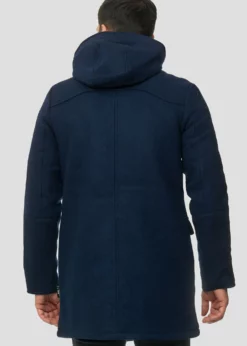 Indicode Jeans LIAM - Płaszcz Zimowy - Blue | Elegancki i Ciepły Płaszcz Męski -Indicode Jeans Sklep 8590d3c672354068a785732684239d60