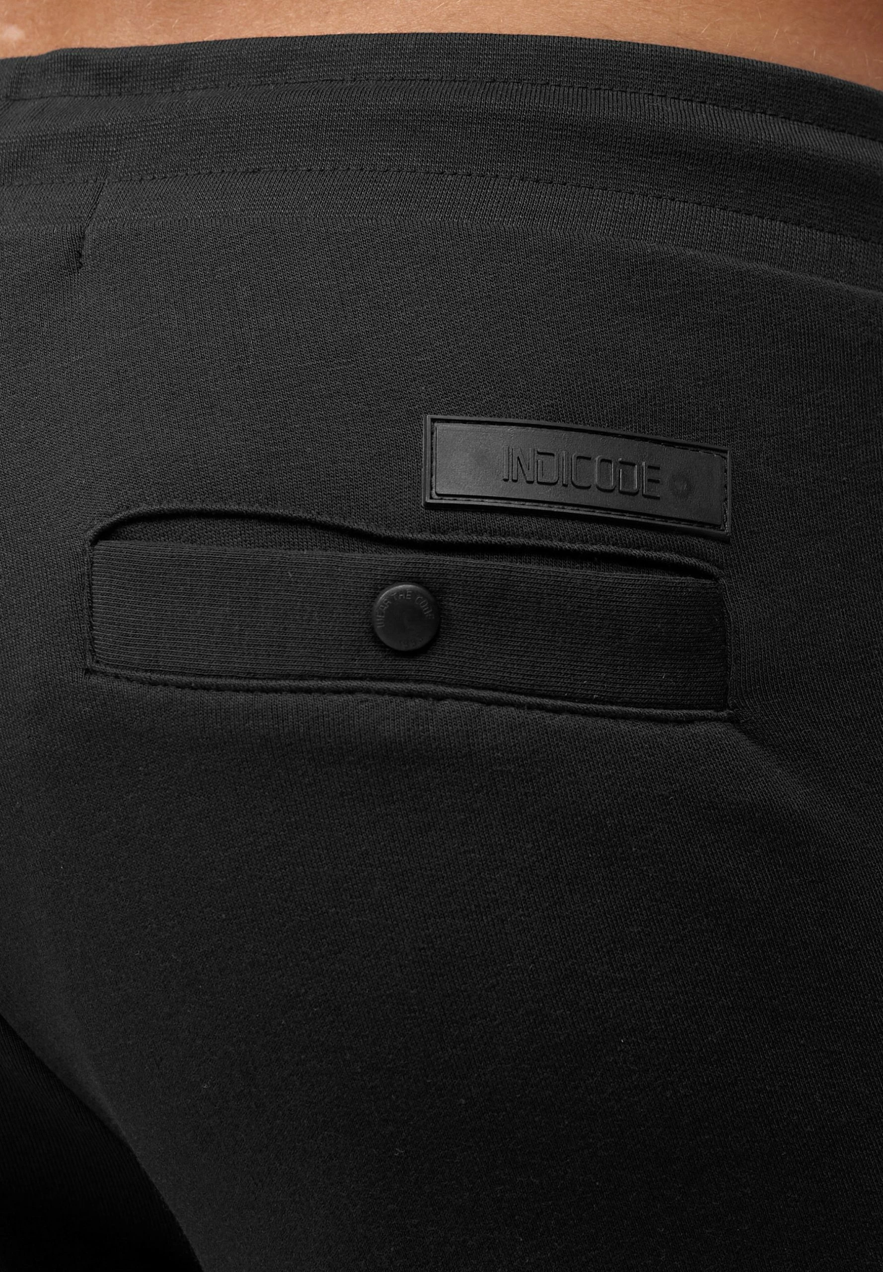 Indicode Jeans Yates - Szorty Męskie Czarny - Wygodne i Stylowe 6 Indicode Jeans Yates - Szorty Męskie Czarny - Wygodne i Stylowe - obrazek 6