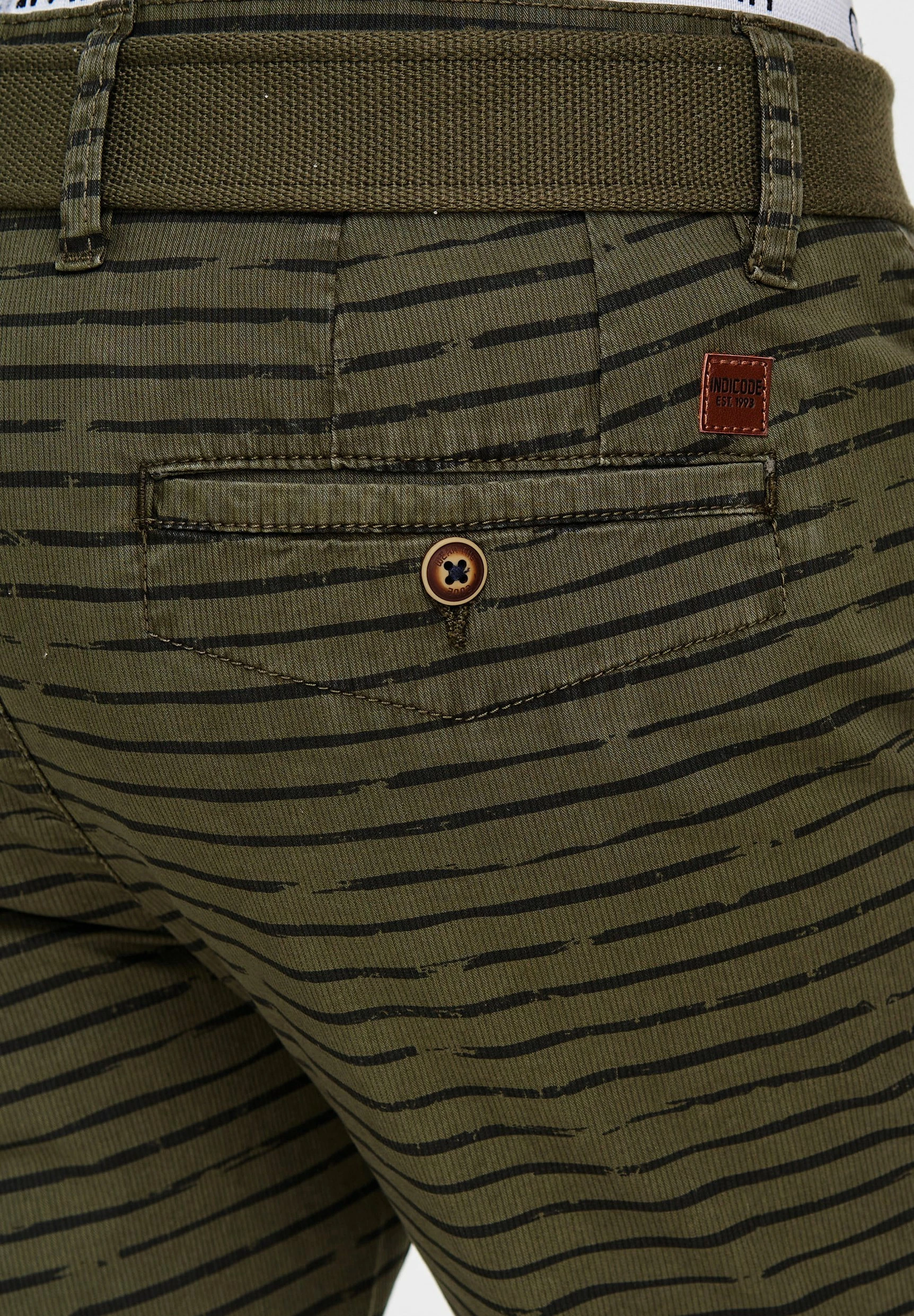 Indicode Jeans ARROWO - Szorty - Army | Wysoka jakość | Odzież męska 5 Indicode Jeans ARROWO - Szorty - Army | Wysoka jakość | Odzież męska - obrazek 5