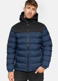 Indicode Jeans STEPP EBERHARDY - Kurtka Zimowa - Navy - Męska Kurtka Zimowa