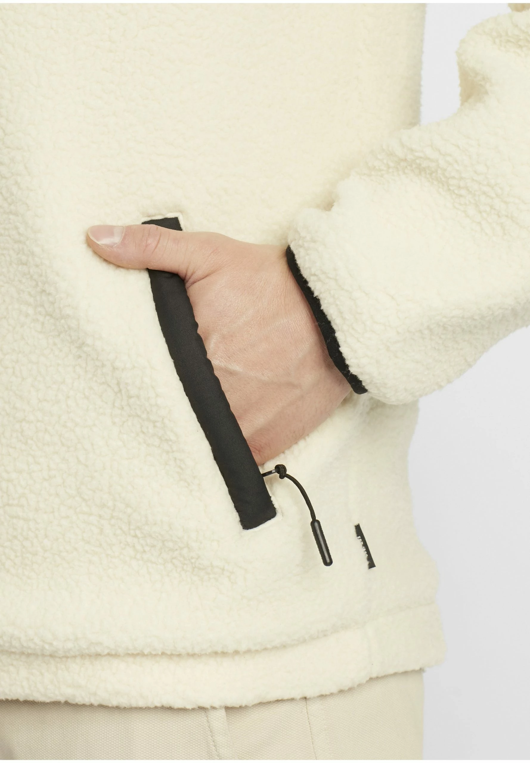 Indicode Jeans IDTROUT - Kurtka Z Polaru - White Asparagus | Odzież/Promocje 5 Indicode Jeans IDTROUT - Kurtka Z Polaru - White Asparagus | Odzież/Promocje - obrazek 5