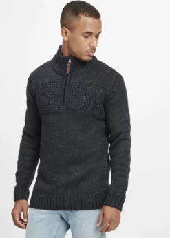 Indicode Jeans IDOSLO - Sweter męski w kolorze Navy - elegancki i wygodny