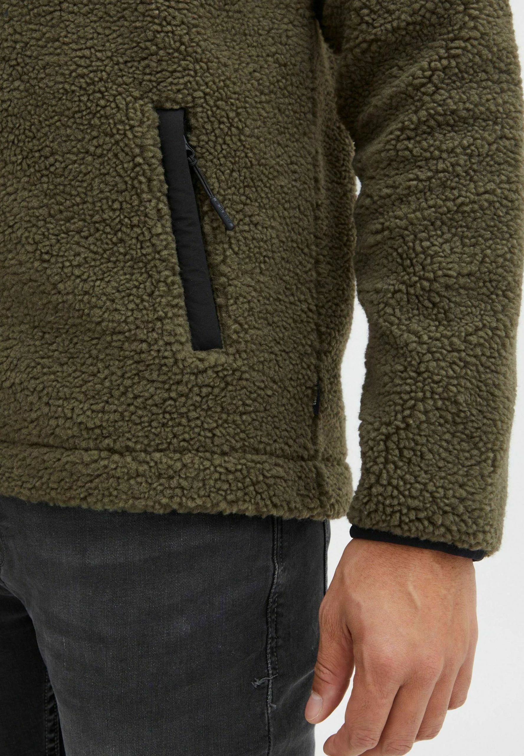 Indicode Jeans Kurtka Z Polaru - Army - Bluzy/Odzież 5 Indicode Jeans Kurtka Z Polaru - Army - Bluzy/Odzież - obrazek 5