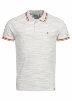 Indicode Jeans Koszulka Polo - Offwhite | Elegancka i Wygodna -Indicode Jeans Sklep 8eb8e7f5b8cd4eb89d190163320a0c68