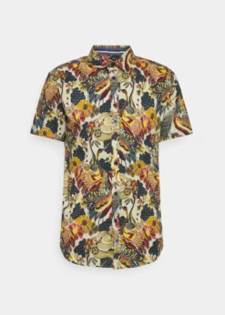 Indicode Jeans Koszula - Khaki | Męska Koszula Z Denimu | Odzież