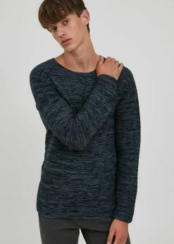 Indicode Jeans IDBAYNE - Sweter - China Blue | Odzież/Promocje