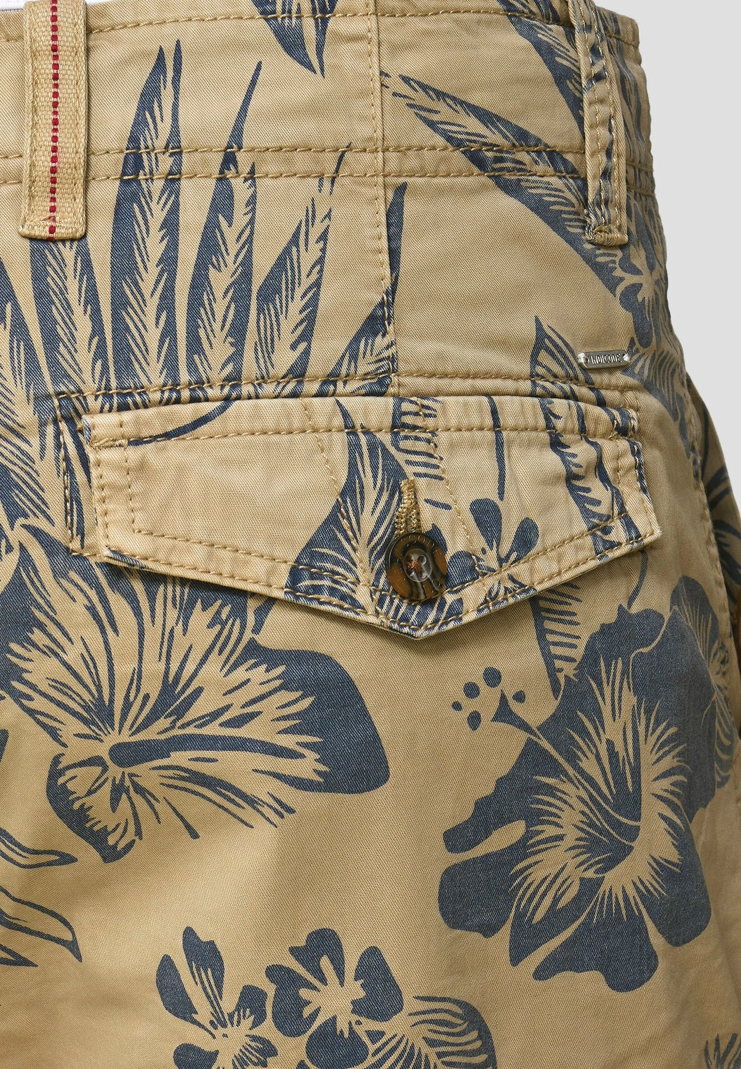 Indicode Jeans ALBERT - Szorty Beige | Wygodne i Stylowe Szorty Męskie 8 Indicode Jeans ALBERT - Szorty Beige | Wygodne i Stylowe Szorty Męskie - obrazek 8