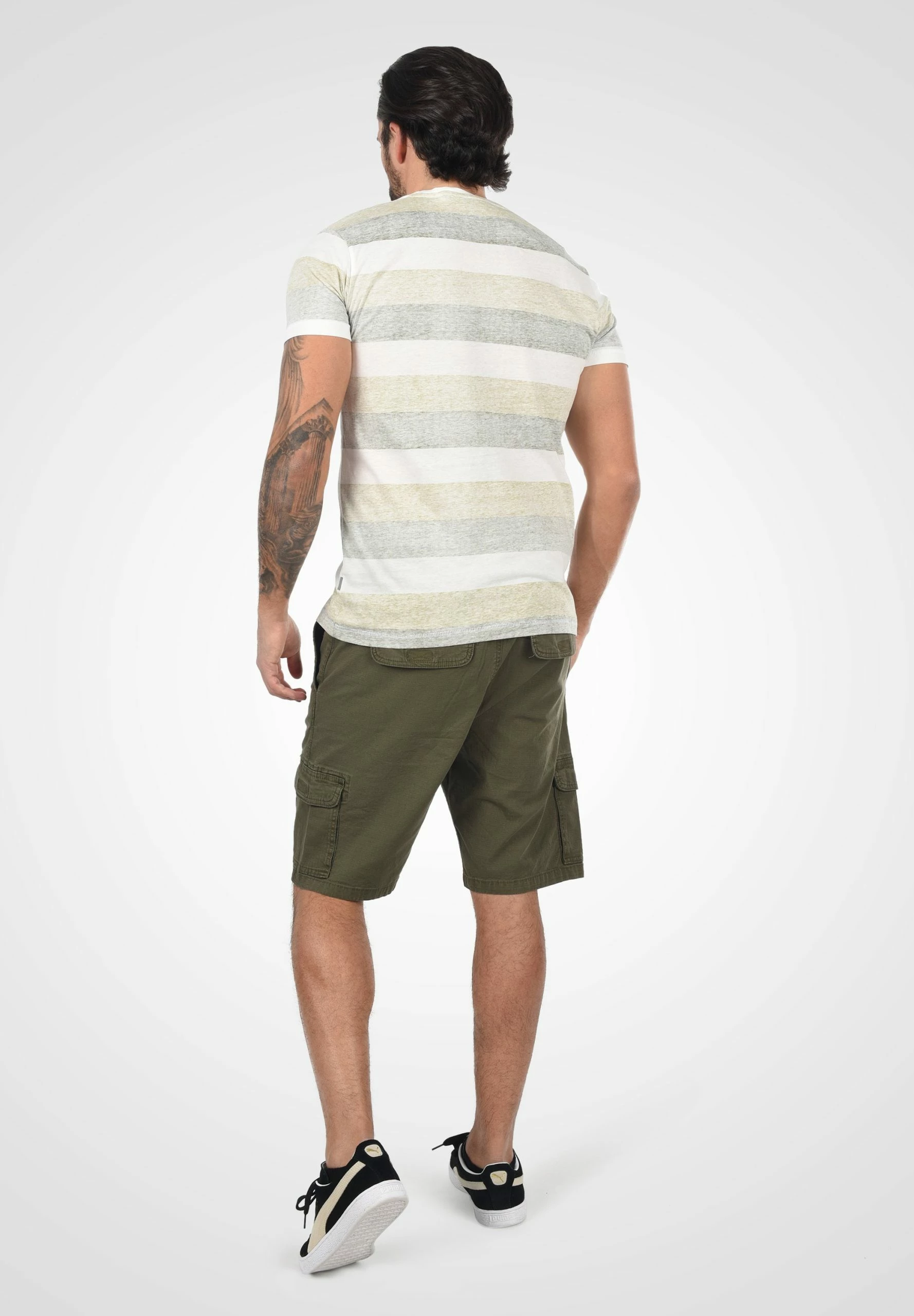 Indicode Jeans FRANCES - Szorty - Army | Promocje w Odzieży 3 Indicode Jeans FRANCES - Szorty - Army | Promocje w Odzieży - obrazek 3