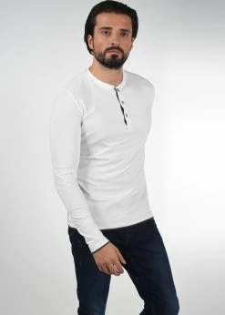 Indicode Jeans IDGIFFORD - Bluzka Z Długim Rękawem - Off-white | Promocje Odzieżowe