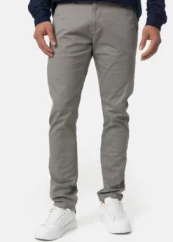 Indicode Jeans CHERRY - Spodnie Chinosy Jasnoszare | Wysoka Jakość | Odzież/Spodnie