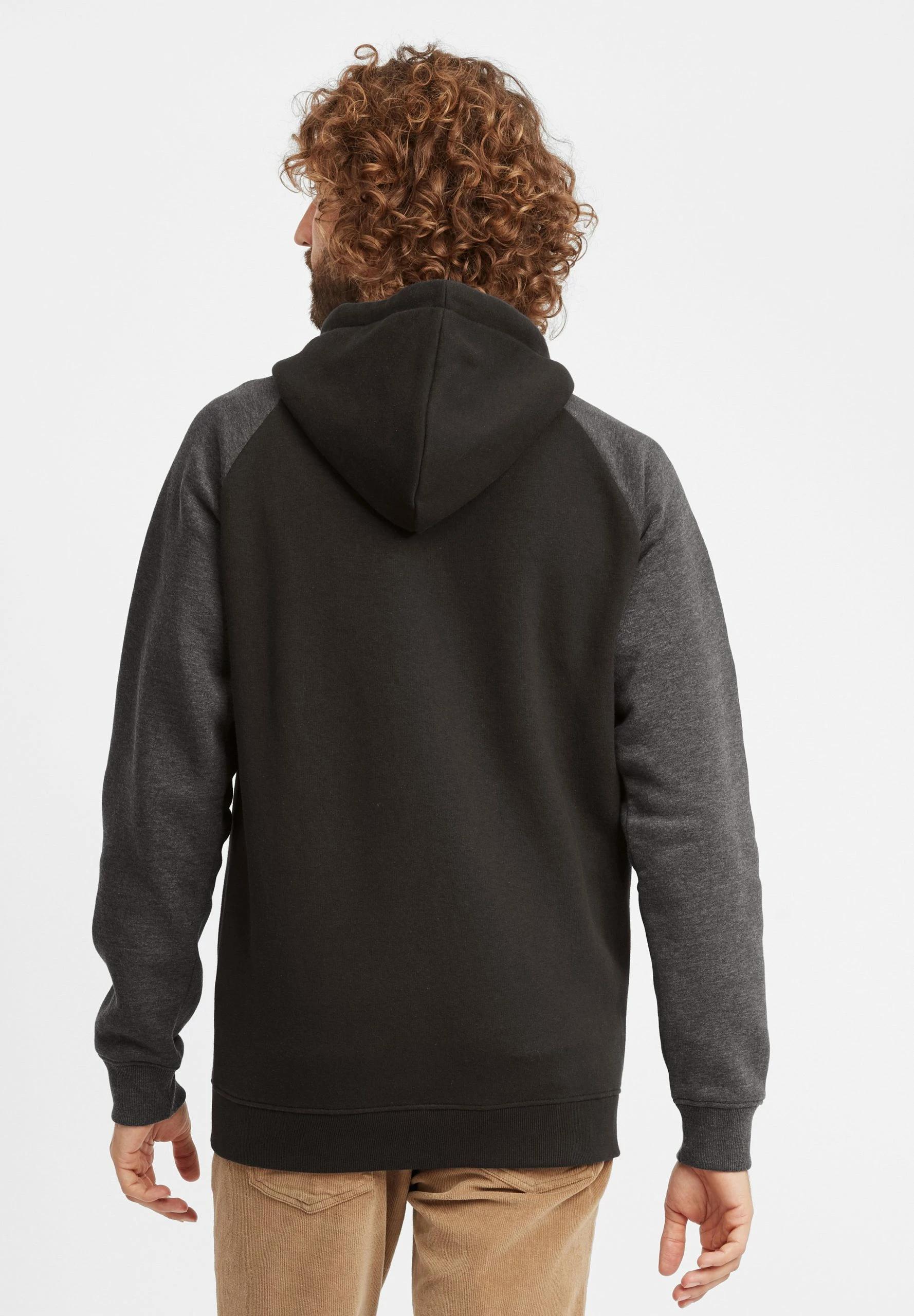 Indicode Jeans IDTERENCE - Bluza Rozpinana - Black | Modna Bluza Męska 3 Indicode Jeans IDTERENCE - Bluza Rozpinana - Black | Modna Bluza Męska - obrazek 3