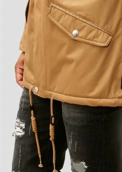 Indicode Jeans Kurtka Zimowa - Brązowa | Elegancka i Ciepła Kurtka Męska -Indicode Jeans Sklep 9831721293ae4558b983796c90204406