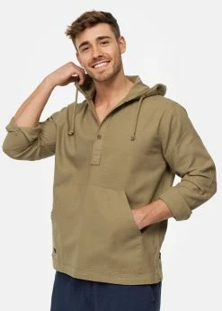 Indicode Jeans MICKIE - Bluza Z Kapturem - Covert Green | Bluzy/Odzież