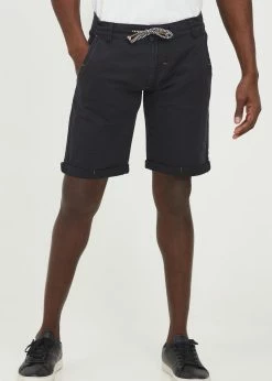 Szorty Indicode Jeans IDMIKO - Czarny - Wygodne i Modne