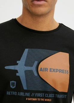 Indicode Jeans IDRONNY - T-shirt Z Nadrukiem - Czarny | Odzież Promocyjna -Indicode Jeans Sklep 9b665e231c75419c85b37ce6e5e52d91 scaled