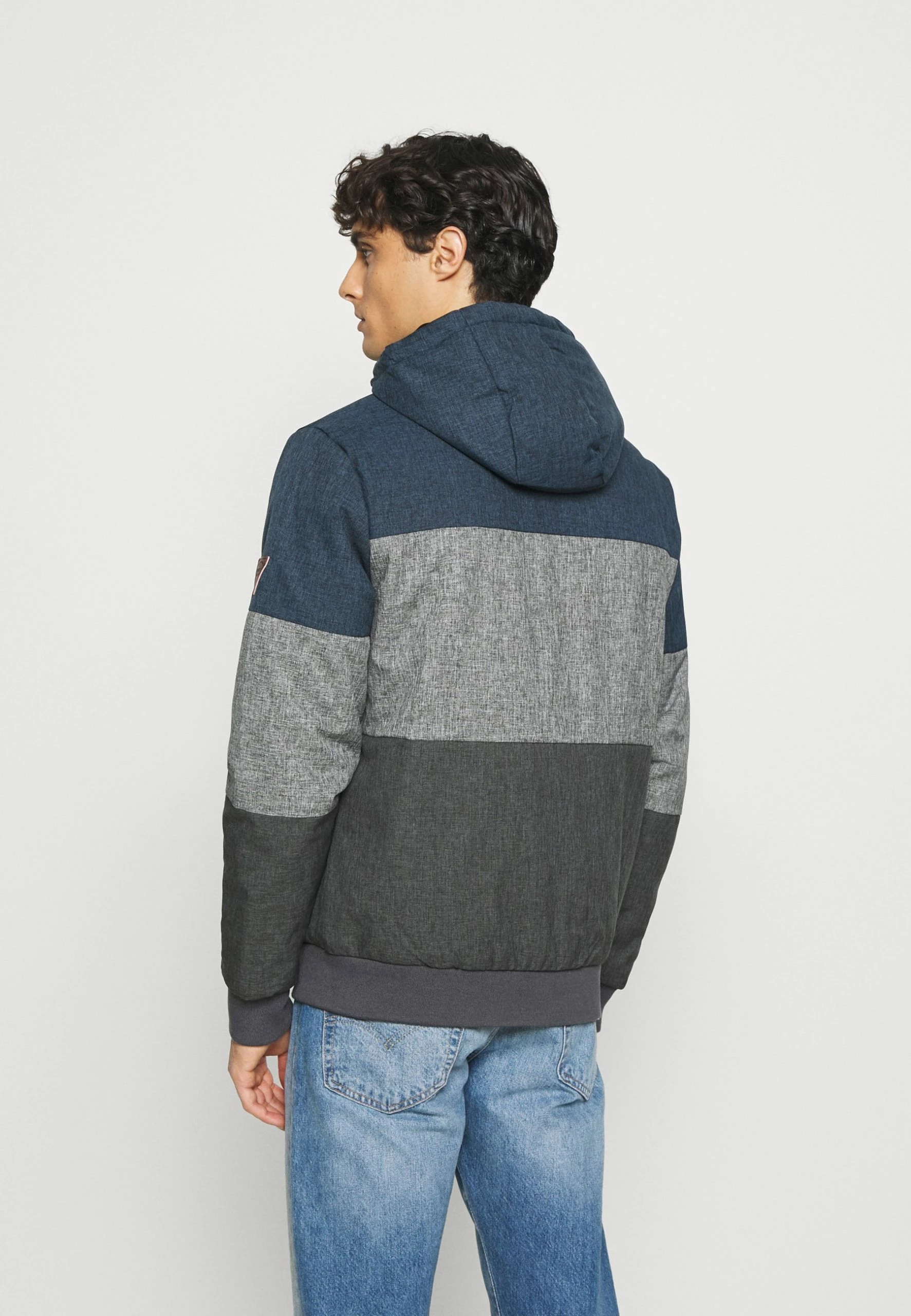 Indicode Jeans IDHANNIBAL - Kurtka Zimowa Navy - Męska Kurtka Zimowa Indicode 3 Indicode Jeans IDHANNIBAL - Kurtka Zimowa Navy - Męska Kurtka Zimowa Indicode - obrazek 3