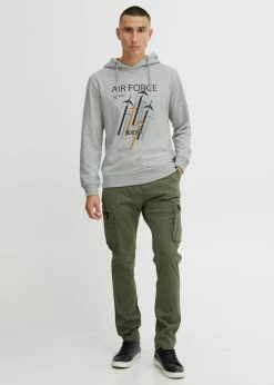 Indicode Jeans IDFORZO - Bluza Z Kapturem - Light Grey Mix | Bluzy Męskie -Indicode Jeans Sklep 9de9c9417700407eb4ffc6069ca96e9f scaled