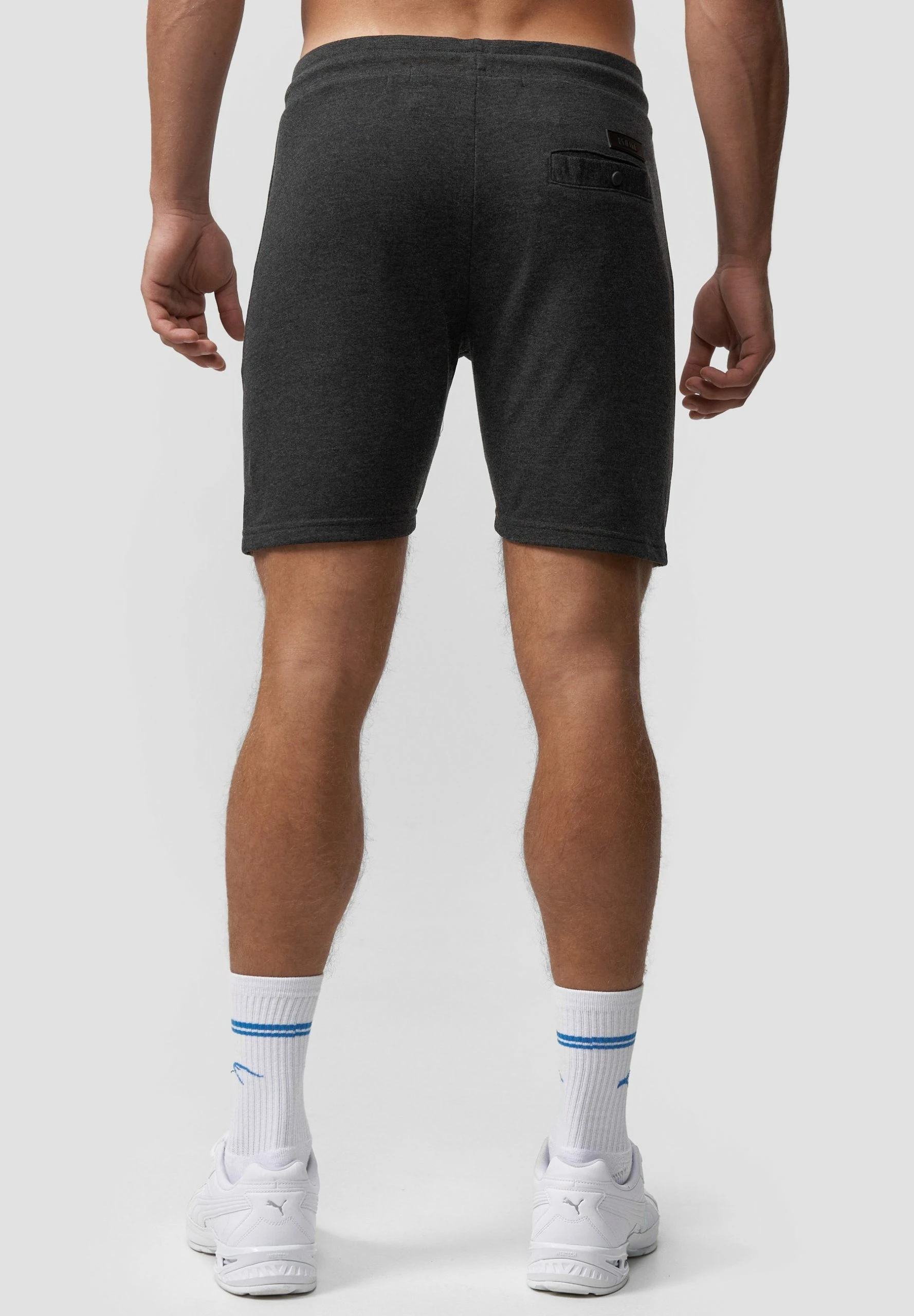 Indicode Jeans Yates - Szorty Męskie - Mix Węgiel | Wygoda i Styl 3 Indicode Jeans Yates - Szorty Męskie - Mix Węgiel | Wygoda i Styl - obrazek 3